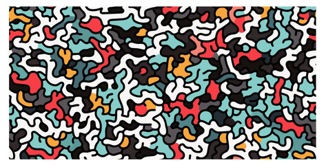 abstract hand-drawn textures and patterns