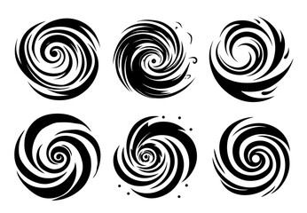 decorative swirl patterns in dynamic style