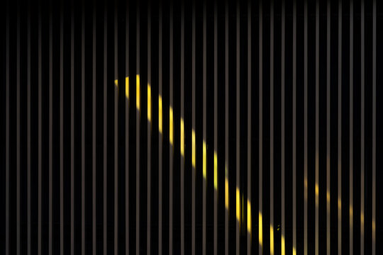 A beam of light