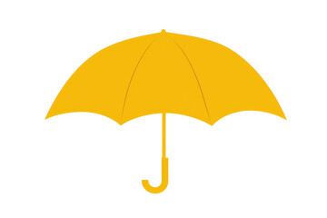 Obraz premium Stylish yellow umbrella that protects from rain and looks bright and elegant