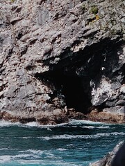 caves on the sea