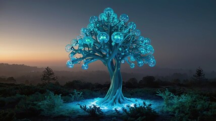 Unique Christmas trees: creative designs made of metal, wood, crystals, and other materials to inspire your holiday celebrations.