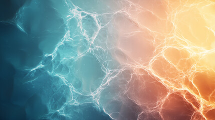 lightning in the water