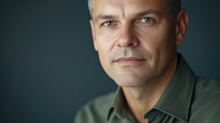Obraz premium Introspective Portrait of a Man