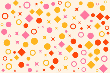 seamless pattern with hearts