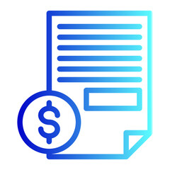Financial Document Icon