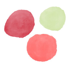 Colorful Watercolor Blob Decor