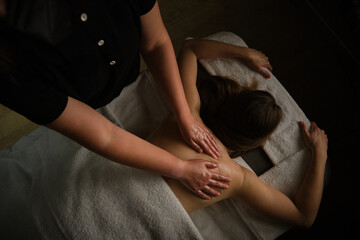 Relaxing spa massage experience at a luxury hotel retreat