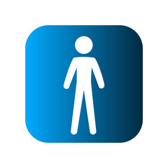 Toilet icon design template