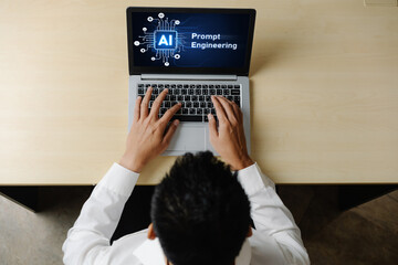 Generative AI virtual assistant tools for prompt engineer and user for ease of engage artificial...