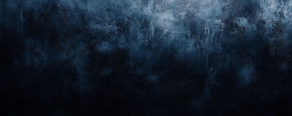 Fototapeta premium Dark gray blue black color gradient background grainy texture effect dark technology abstract banner design, copy space