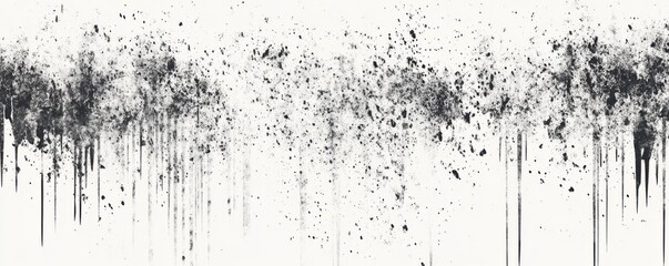 Abstract grunge halftone lined texture. Distressed uneven grungy background. Abstract modern illustration. Overlay for depth and interest. Isolated on white.