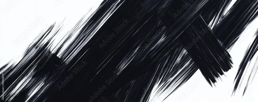Poster black isolated on white background. abstract textured effect. parallel and intersecting lines.
