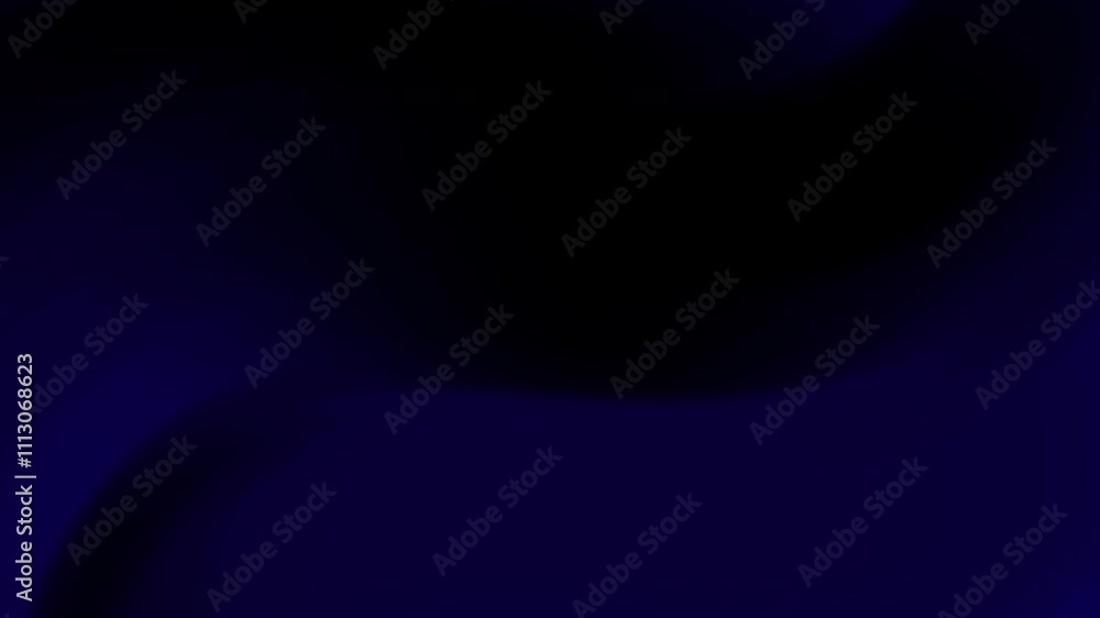 Aufkleber abstract use of shades of blue and black with smooth flowing curves creating a mysterious atmosphere