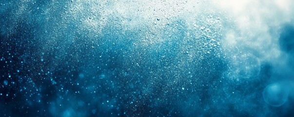 Obraz premium Grainy gradient background, blue gray noise texture banner header cover poster backdrop design