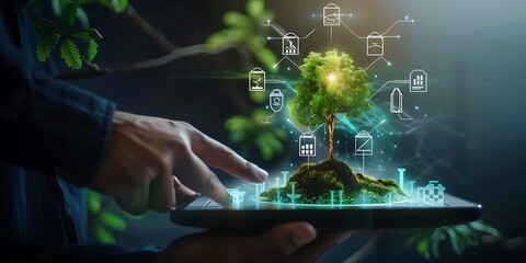 "ESG (Environmental, Social, Governance) Investment Business Strategy Focusing on Sustainable Practices, Ethical Decision-Making, Corporate Responsibility, and Long-Term Impact for Future Generations"