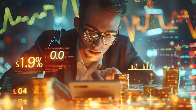 "Financial Analysis with Percentage Signs Representing Key Metrics, Data Evaluation, and Performance Indicators for Effective Decision-Making in Business and Investment Strategies"

