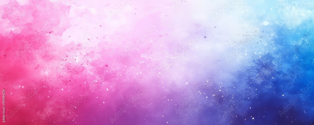 Poster pink magenta blue purple abstract color gradient background grainy texture effect web banner header 