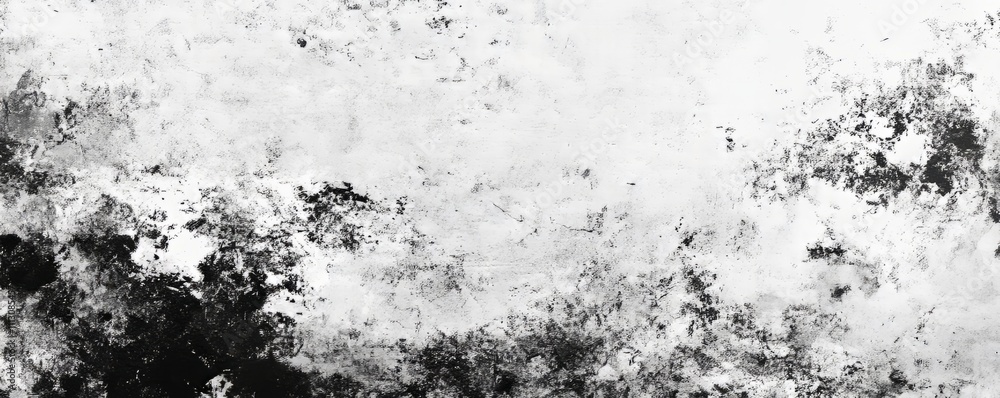 Poster grunge texture or background in black and white with spaces for text or images.