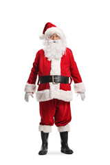 Full length portrait of Santa Claus