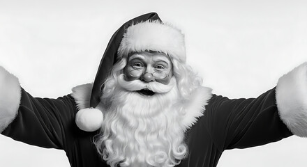 Obraz premium 산타 클로스 크리스마스 이벤트 세일 행사