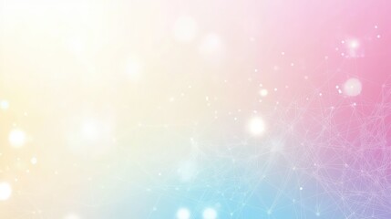 Obraz premium Abstract Gradient Background with Light Effects and Network Design