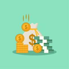 finance money dollar euro vector design icon