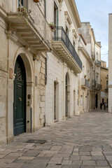 Gasse in der Altstadt, Lecce, Apulien