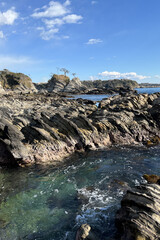日本周遊　三浦半島荒崎海岸