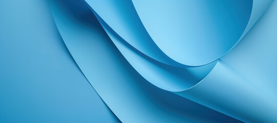 Obraz premium blue color wave business background, curve, paper 9