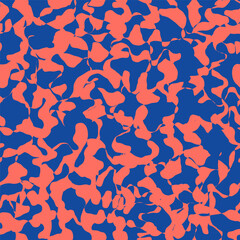 Colored camouflage pattern