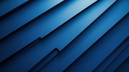 Obraz premium Blue background with diagonal lines of vertical architectural elements. Modern minimalist design