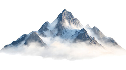 Mountain peak transparent background