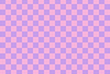 pink and blue squares