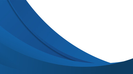Blue abstract background with white color. Abstract blue background with waves. Presentation Design for Corporate Business and Institution.