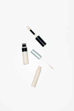 Beauty cosmetic makeup product coverage concealers with flash