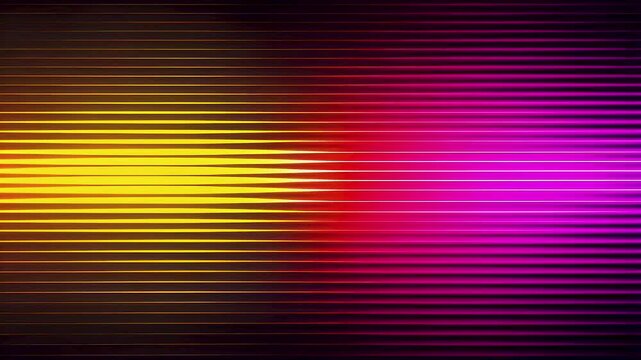 Vibrant digital data background featuring colorful horizontal lines in shades of yellow, pink, and blue, creating dynamic visual effect perfect for technology and abstract themes.