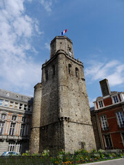 Fototapeta premium Pas de Calais, ville de Boulogne sur Mer