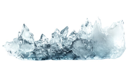 Icebergs transparent background