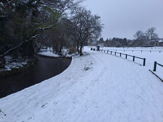 River Sheaf in winter