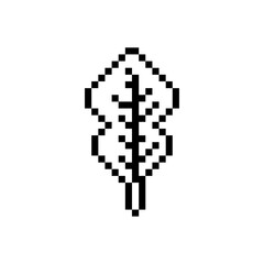 leaf pixel art for your needs