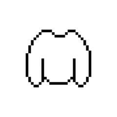Fototapeta premium sweater clothes design pixel art