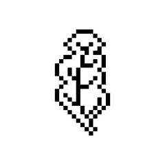 leaf pixel art for your needs