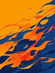 fire flames seamless background