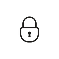 Lock icon. padlock icon set vector