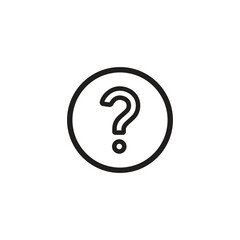 question mark icon set vector. Question mark symbol	