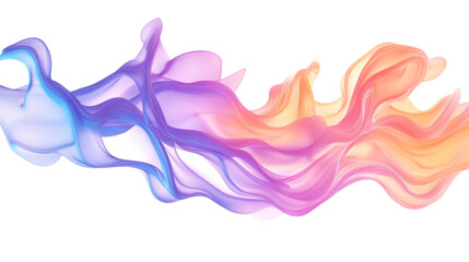 Naklejka premium Glow-in-the-dark plasma flames transparent background