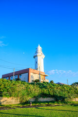秋の野島埼灯台　千葉県南房総市　Nojimasaki Lighthouse in autumn. Chiba Pref,...