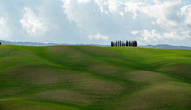 Classic Tuscan landscape in Italy