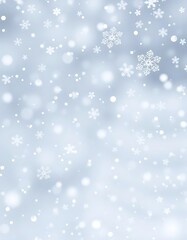 Fototapeta premium christmas background with snowflakes